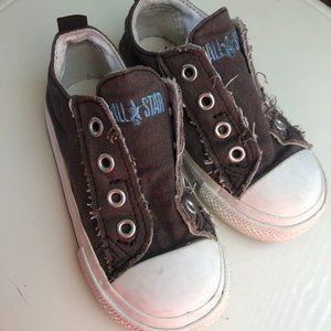 Converse All Star Slip on Brown Toddler Size 7